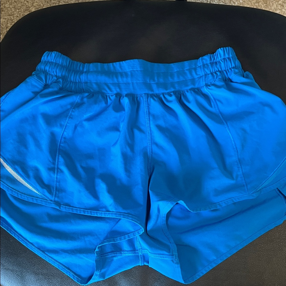 Lululemon Athletica Blue Hotty Hot Shorts